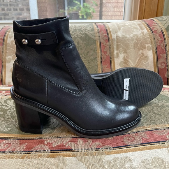 RAG & BONE Soren Leather Ankle Boots. Size 36=6 N2-7
